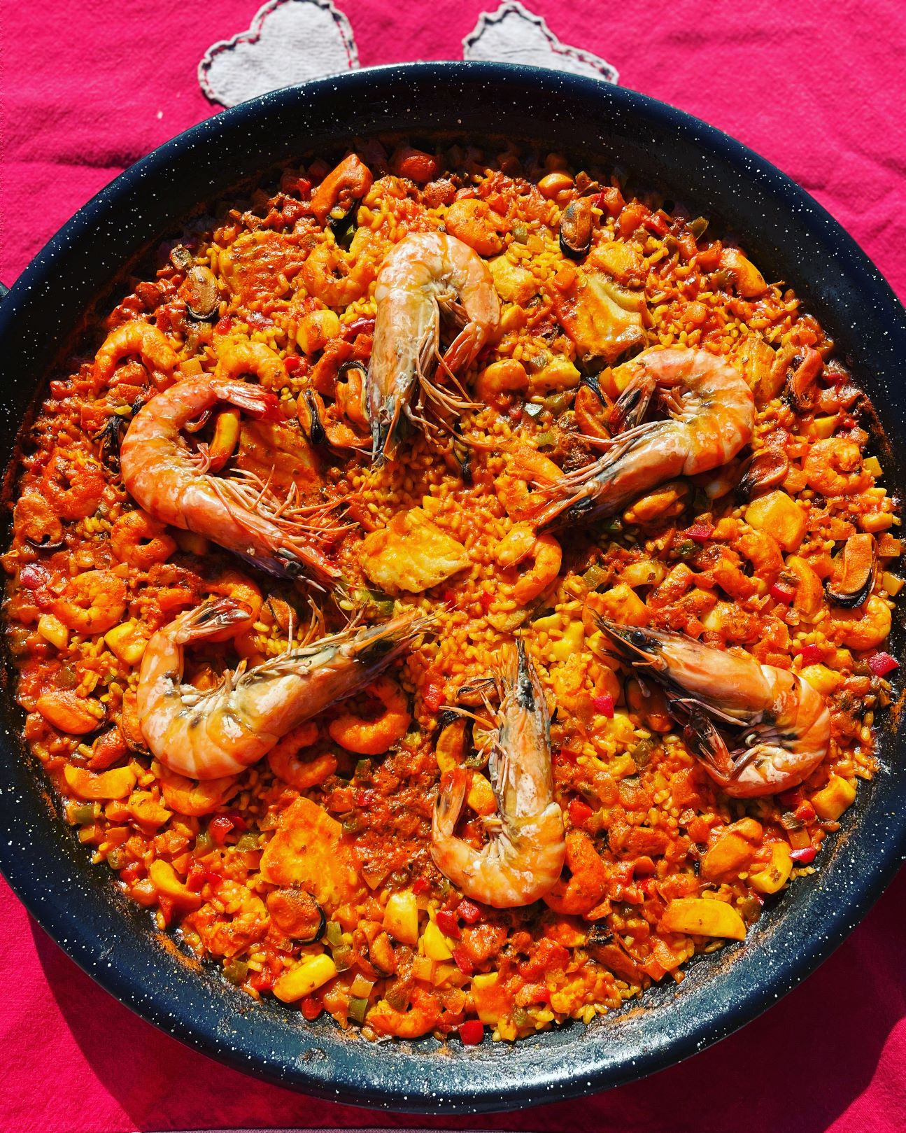 Paella poisson.